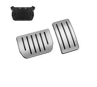 Pour Tesla Pour Model 3 Y Pour Highland Pour Juniper (2017-2025) : Couvre-pédales Antidérapant Alliage D'aluminium Pédale Frein D'embrayage(Snap-fit A)