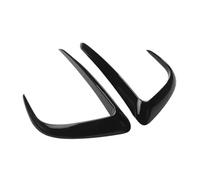 Pour Tesla Pour Model Y 2021 2022 Couvercle Pare-chocs Avant Déflecteur Vent ABS Brillant Finition Antibrouillard Noirs Brillants Calandres de voiture(NOIR BRILLANT)