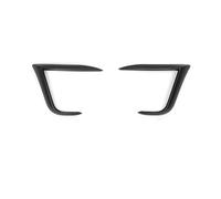 pour Tesla pour Model Y pour Juniper 2025 Voiture Avant Lèvre Antibrouillard Lame De Vent Pelle Becquet Spoiler Avant Voiture(Wind Blade Matte)