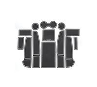 pour Tesla pour Modèle 3 2021 Tapis Antidérapant Caoutchouc Rainure Porte Coussin Tasse Coussin Téléphone Fente Porte Dessous Verre Tapis De Tableau De Bord (Color : Luminous)