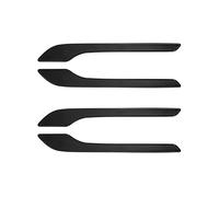 pour Tesla pour Modèle 3 Y 2021 Poignée Porte Voiture Wrap Cover Protector Stickers Décoration Accessoires(Noir)