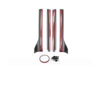 pour Tesla pour Modèle pour Y Jupes Latérales Voiture Extension Panneaux À Bascule Séparateurs Lèvre Becquet Pare-Chocs Accessoires Jupe Latérale De Voiture(Matte Carbon Look)