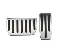 Pour Tesla pour modèle S pour modèle X 2017-2021 2022 en acier inoxydable à l'intérieur de la voiture, pédale de frein, accélérateur de carburant, couverture de gaz, garniture de garniture de pédale