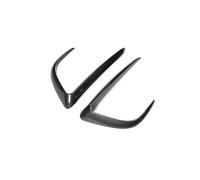 Pour Tesla Pour Modèle Y 2018-2023 Couverture Pare-chocs Couteau À Vent, Autocollant Lampe Antibrouillard Becquet Sourcils Garniture Lame Voiture Spoiler Avant Kit (Color : Bright carbon)