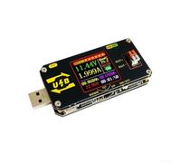 pour testeur usb-c écran couleur pour pd trigger 30V pour testeur usb-c | L'écran LCD couleur affiche les volts, ampères et watts, pour une analyse précise des appareils USB-C
