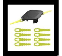 Pour TêTe de Coupe Ryobi avec Lame en Plastique RAC155 Lame de Rechange en Plastique pour Tondeuse à Gazon PièCes de Coupe pour