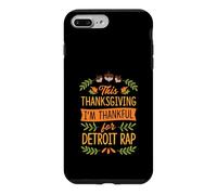 pour Thanksgiving, Je suis reconnaissante pour Le Rap de Detroit Coque pour iPhone 7 Plus/8 Plus