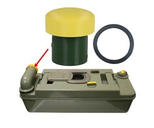 Pour Thetford C2 C3 C4 C200 Cassette toilette tasse à mesurer bouchon de décharge 2581078 camping-car caravane camping-car pièces kits