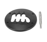 Pour Thrustmaster Th8a Plaque Centrale Levier 75mm 6 Vitesses Moule Amortissement Courte PortéE Manette De Vitesse Courte Plaque Centrale Kit De Modification