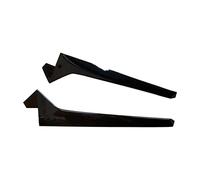 pour Tiguan pour R-L 2017 2018 2019 2020 2021 2022 Voiture Arrière Fenêtre Côté Spoiler Canards Splitter Pare-Brise Garniture Autocollant HETEVSCCK