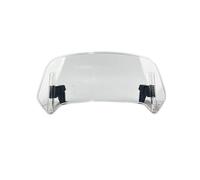 pour TMAX 500 pour TMAX 530 pour TMAX560 pour TMAX530 pour Xmax XJ6 pour XJR1300 pour VMAX Extension Pare-Brise Moto Déflecteur Spoiler Réglable Moto Spoilers Aileron(Style B-Clear)