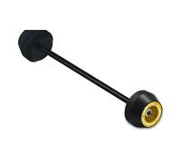 pour TMAX500 2008-2011 TMAX530 2012-2016 Protection Anti-Chute pour Moto Essieu Avant Essieu Arrière Fourche Glissières De Protection Coussinets Anti-Choc(Rear Gold)