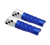 Pour TMAX500 TMAX530 SX DX TMAX560 TECHMAX TMAX 2008-2025 2026 Moto CNC En Aluminium Passager Arrière Repose-pieds Pédale REOKIP(Blue)