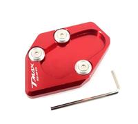 pour TMAX530 T-MAX530 T Max XP530 2015 2016 Béquille De Moto Pied Latérale Extension Plaque Support Agrandir(Red-4)