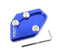 pour TMAX530 T-MAX530 TMAX 530 T-Max 2015 2016 Béquille De Moto Pied Béquille Latérale Rallonge Plaque De Support Agrandir(Blue-2)