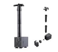 Pour tortues - Pompe à vagues intégrée avec fonction pétillante, circulation de l'eau et de l'oxygène - Niveau d'eau bas - Fontaine rotative pour un nettoyage propre - Terrarium