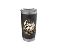 Pour Toujours Mon Plus Un Manchot Couple Mariage Gobelet isotherme en acier inoxydable double paroi