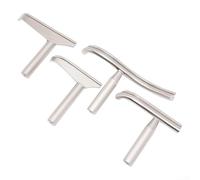 Pour tour à trous de 2,5 cm avec quatre types de formes, fabriqué en acier galvanisé pour plus de rigidité et de résistance à l'usure (courbure ronde)