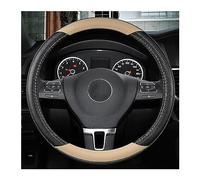 pour Touran pour Golf pour GTI pour Polo pour Passat pour Santana pour Jetta pour Tiguan Couverture Volant Voiture Housse Volant Voiture(Beige O Shape)