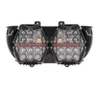 pour Touring pour Road pour Glide pour FLTRX 2015-2024 Feu De Circulation Diurne Lampe Avant Moto Phare Ensemble Phare Headlight Motorbike