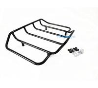 pour Touring pour Road pour King pour Street Magekyn Motorcycle Tour Pack Pak Bagages Top Rack Porte Bagages pour Moto(Black)