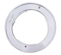 Pour tous les utilisateurs d'objectifs Praktica PB P B se connectent facilement aux reflex numériques Eos avec cet adaptateur