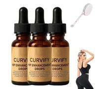 pour tous types de peau, le paquet comprend un mètre ruban pour mesurer les hanches (3pcs)