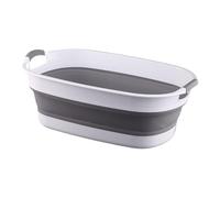 Pour Tout-petits - PP TPE 15,75 Pouces | Pour Bébé Baignoir À Lessive Multifonctionnelle De Grande Capacité | Antidérapant Avec Bouchon De Vidange Pour Baignoires De Bébé Et