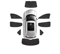 pour Toyota BZ4X 2023 2024 2025 : Pare-Soleil, Rideaux et déflecteurs de Pare-Brise pour vitres latérales Avant (Toutes Les vitres).