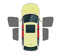 pour Toyota Camry 8th Generation 2018 2019 2020 2021 2022, Voiture Vitres latérales Pare-soleils, Maille Rayons UV Thermo-Isolante Protection Voiture Accessoires,4Pcs-Four Windows