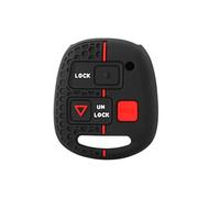 pour Toyota Camry Corolla Prado Landcruiser RAV4 Yaris Auris Highlander 4-Runner Vios Télécommande Fob Cover Silicone Car Key Case