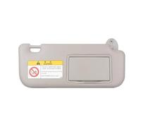 pour Toyota Corolla E160 E170 2014 2015 2016 2017 2018 2019 Intérieur Avant Gauche/Droite Pare-Soleil Panneau Pare-Soleil avec Miroir De Maquillage Pièces De Visière(Gray,Right)
