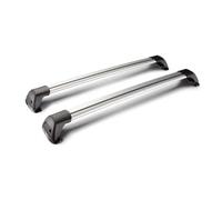 pour Toyota FJ pour Cruiser 5 Portes SUV 2007-2020 Point Fixe Point Barres Toit Voiture Alliage Aluminium Ceinture Verrouillage LED Barre Toit Bagages Voiture(A)