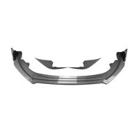 pour Toyota GR86 2022-2025 Coupé 2 Portes Lèvre De Spoiler De Pare-Chocs Avant + Protection d'angle De Bas De Caisse(Carbon Look)