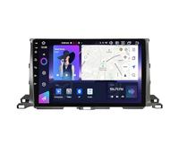 pour Toyota Highlander 2013-2018 Android 11 Autoradio 10 Pouces IPS Écran Tactile avec Carplay Android Auto Support BT 5.0 Lien Miroir HiFi DSP RDS Dab GPS Navi SWC Caméra De Recul(500S 4+64G)
