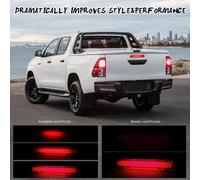 Pour Toyota Hilux VIGO 2015-2017 Feu de Frein Arrière Moyen Stop Troisième Feu Arrière Haut Court Rouge