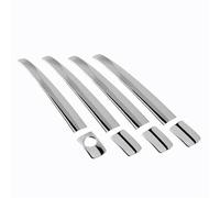 Pour Toyota IQ Pour Scion, Aston Martin Cygnet 2008-2016 Garniture De Poignée Porte En Acier Inoxydable Style Autocollant(Silver)