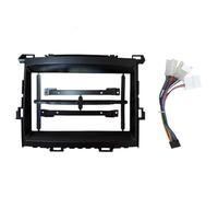 pour Toyota pour Alphard 2008-2014 Façade D'autoradio 2 DIN avec Lecteur MP5 Navigation Et Système Android 9 Pouces OOPUHKSY(Frame with Cable)