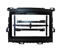 pour Toyota pour Alphard 2008-2014 Façade D'autoradio 2 DIN avec Lecteur MP5 Navigation Et Système Android 9 Pouces AJOHBM(Only Frame)