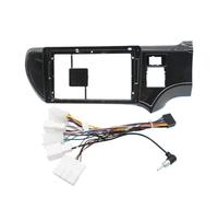 pour Toyota pour Aqua 2012-2014 Conduite À Droite Autoradio 9 Pouces avec Écran Stéréo Android Lecteur Multimédia Vidéo Et Navigation Faisceau Câbles Inclus LIANGYIMEI(Frame Cable)