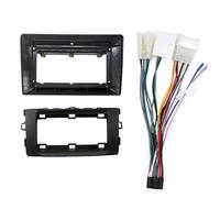 pour Toyota pour Auris E150 2006 2007 2008 2009 2010 2011 Façade D'autoradio 9 Pouces avec Cadre Panneau De Fixation Et Câble Inclus PYPFQUMQGR(Frame- Cable)