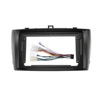 pour Toyota pour Avensis T27 2009-2015 Façade D'autoradio 9 Pouces avec Lecteur MP5 Android Stéréo Format 2 DIN Cadre De Tableau De Bord KLAUER(Frame-Black-Cord)