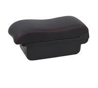 Pour Toyota Pour Aygo X Boîte D'accoudoir Boîte D'accoudoir De Voiture Modification Interne USB Charge Cendrier Accessoires De Voiture(A1-black red no usb)