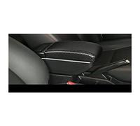 Pour Toyota Pour Aygo X Fibre De Carbone Boîte D'accoudoir Voiture Boîte Rangement Centrale Modification Avec USB Cendrier Porte-gobelet Accessoires Voiture Accoudoir Boîte(B1 3 USB)