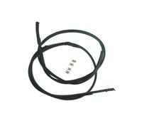 Pour Toyota Pour C-HR CHR Pour IZOA 2017 2018 2019 2020 2021 Bandes joint en caoutchouc finition gouttière toit automobile avec clips gratuits Joint Étanchéité Voiture(1 PAIR)