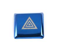 pour Toyota pour Camry 70 pour XV70 2018-2020 Voiture Feux Secours Interrupteur Bouton D'avertissement Garniture Couverture Autocollants Intérieurs Voiture Garniture Accessoire(Bleu)
