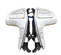 Pour Toyota Pour Camry Pour Hilux Pour Vigo Pour Highlander Pour Innova Commutateur Commande Combiné Volant Multifonction Bouton Commutation Volant Multifonction(Silvery high)