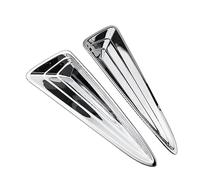 pour Toyota pour CHR 2016-2020 2 pour pcs/Set ABS pour Chrome Avant Feux Antibrouillard Grille Décoration Lampes Couverture Garniture