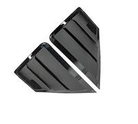 pour Toyota pour CHR 2018 2019 2020 2021 Aileron Arrière, Volets Et Persiennes Latérales (2 Pièces)(Matte Black)