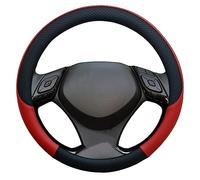 pour Toyota pour CHR pour C-HR Couverture Volant Voiture en Cuir Micro Fiber Accessoires Intérieurs Automobiles Housse Volant Voiture(Rouge)